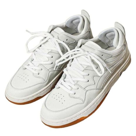 Line Platform White Sneakers