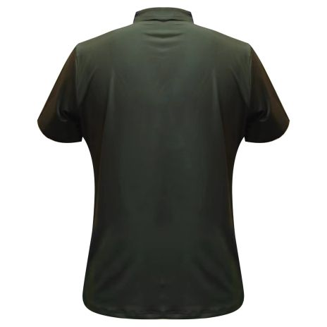 Casual Sports T-Shirt Men's Short Sleeve Henley Neck Tee Shirt Zipper Solid Slim Comfort Basic Summer Tops