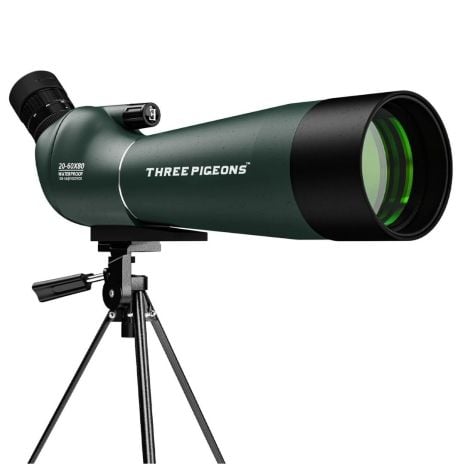 ThreePigeons™ 20-60x80 HD Spotting Scopes for Hunting