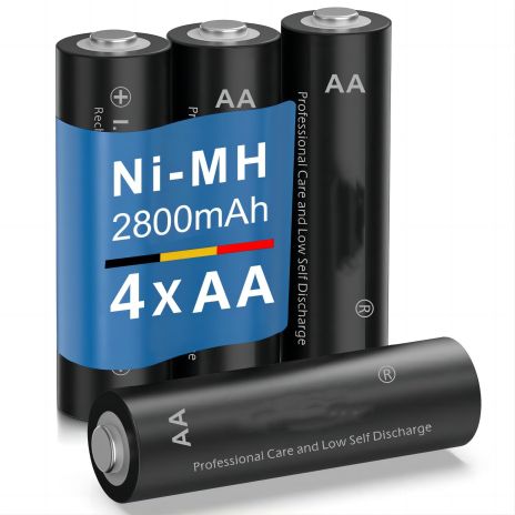 Rechargeable AA AAA Batteries Pack For Long-Lasting Power Performance