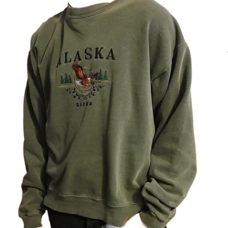 Men's Casual Printed Long-sleeved Sweatshirt