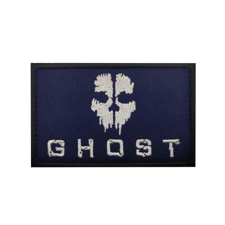 Call of Duty Ghost Mask Embroidered Patch