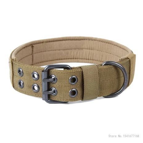 ThreePigeons™ Tactical Dogs Pet Collar With Patch