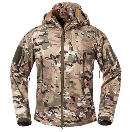 Men's Soft Shell Military Tactical Jacket