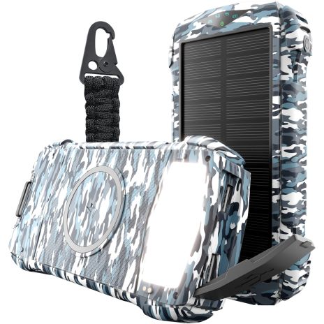 Portable Charger with LED Flashlight for iPhone, Android and Outdoor Camping