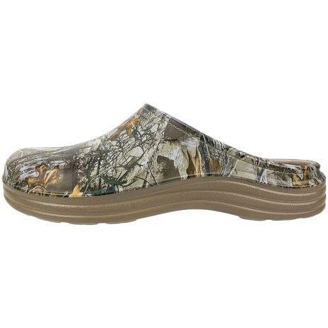 Camo Mens Lined Clog with Sherpa Lining