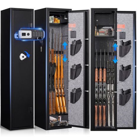 Gun Safe for 5 Rifles and 3 Pistols Style-1447