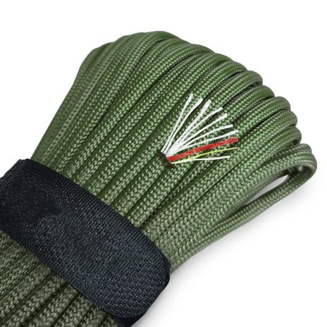 ThreePigeons™ Survival Paracord Parachute Fire Cord Ropes 4-in-1