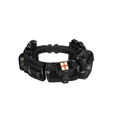 ThreePigeons™ Tactical Duty Belt With Pouches 7 in 1
