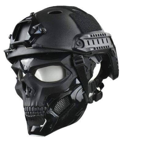 ThreePigeons™ Tactical Mask Protective Full Face Clear Goggle