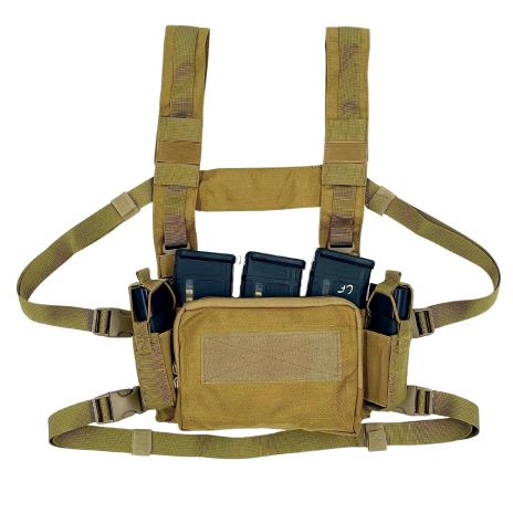 ThreePigeons™ Navy SEAL Designed Tactical Chest Rig with LifetimeSecure Firepower Access