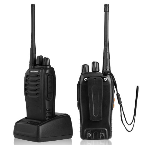 ThreePigeons™ Walkie Talkies Long Range for Adults with Earpieces