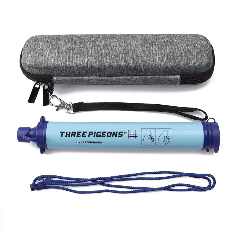 Personal Water Filter with A Carry Travel Case Cover