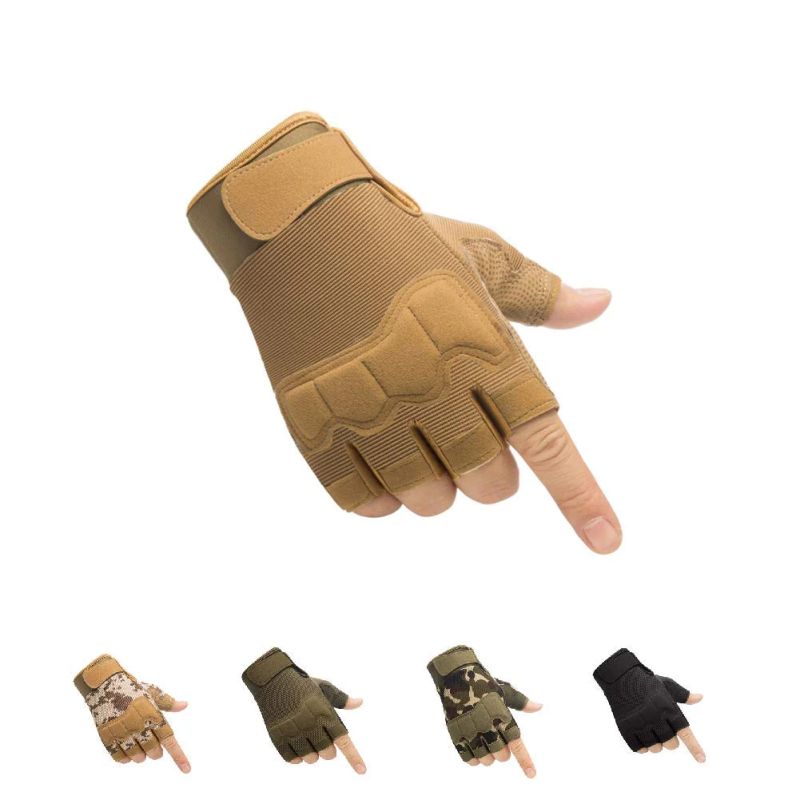 ThreePigeons™ Breathable Fingerless Tactical Gloves