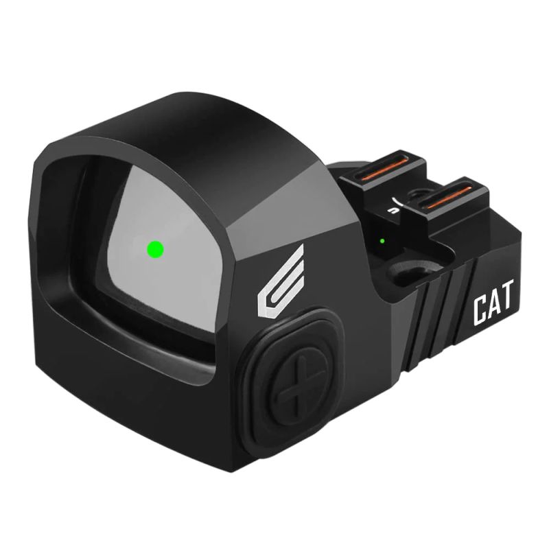 ThreePigeons™ CAT Shake Awake Micro Green Dot Sight, 3.5 MOA Reflex Sight for RMS/RMSC Footprint Optics Ready Pistol