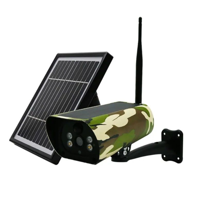 ThreePigeons™ HD 4G LTE Camouflage Solar Security Outdoor Camera