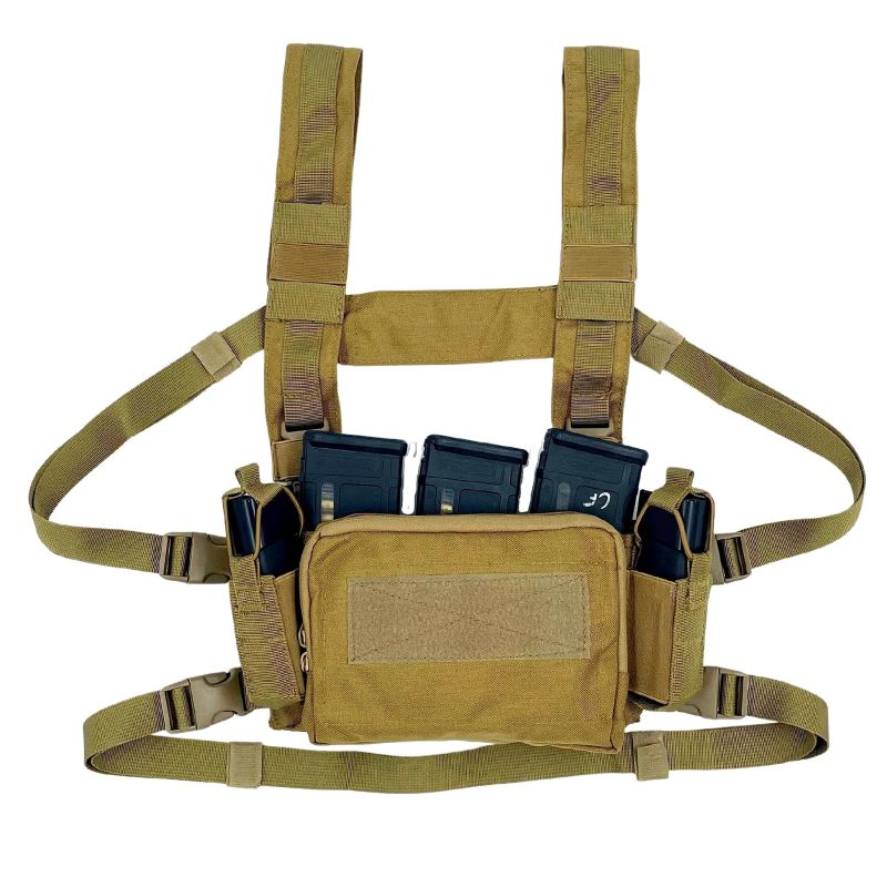 ThreePigeons™ Navy SEAL Designed Tactical Chest Rig with LifetimeSecure Firepower Access