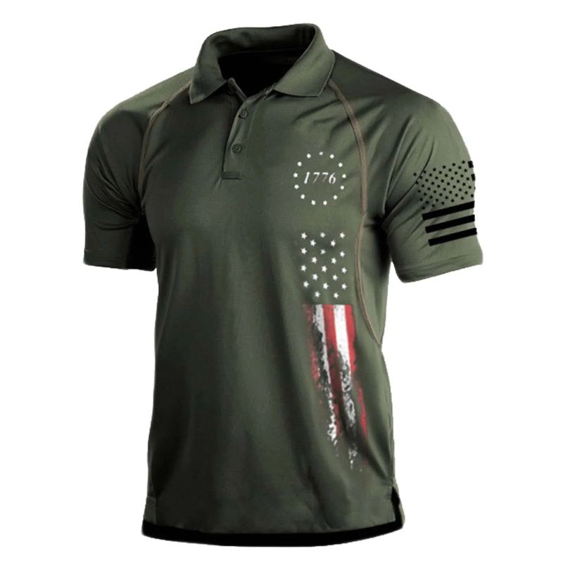 ThreePigeons™ Men's Short Sleeve Polo Shirt(S-3XL)