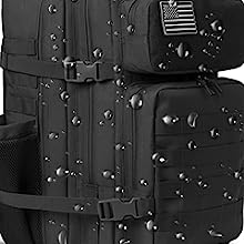 ThreePigeons™ Military Grade Tactical Backpack 45L