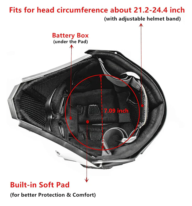 ThreePigeons™ Tactical Airsoft Full Face Protective Goggles Terminator Helmet