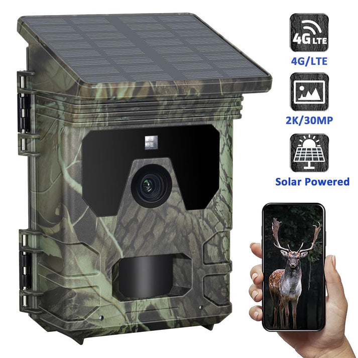 ThreePigeons™ Outdoor Trail  Camera 4G HC-600Pro 2K Video