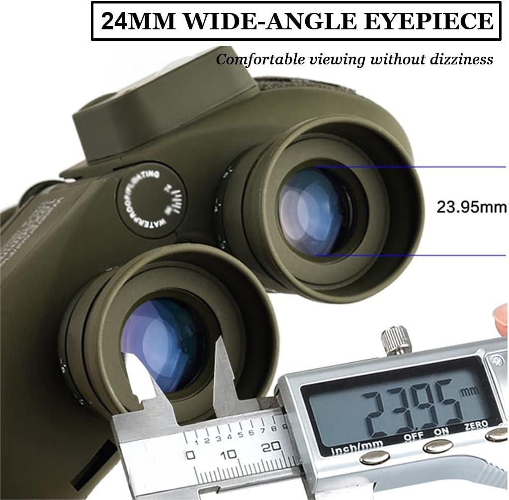 ThreePigeons™ Professional Binoculars 10X50 Marine Telescope Night Vision for Hunting