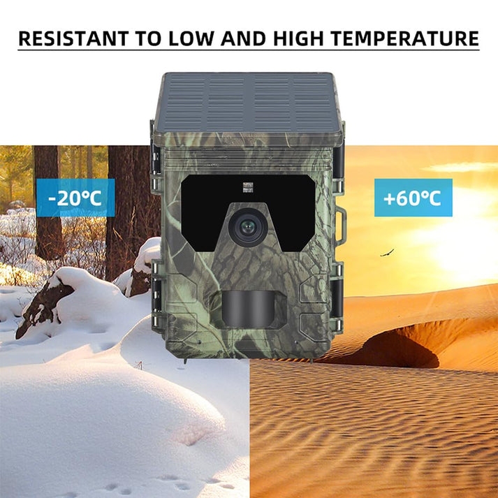 ThreePigeons™ Outdoor Trail  Camera 4G HC-600Pro 2K Video