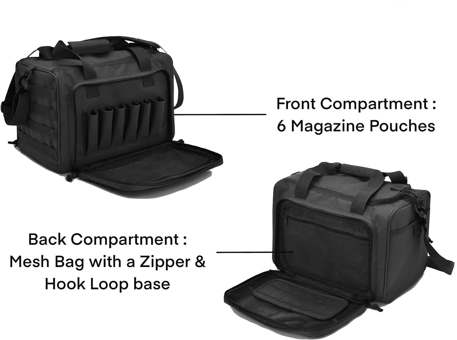 ThreePigeons™  Tactical Gun Range Bag