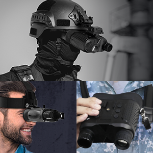 ThreePigeons Night Vision Goggles with Head Strap