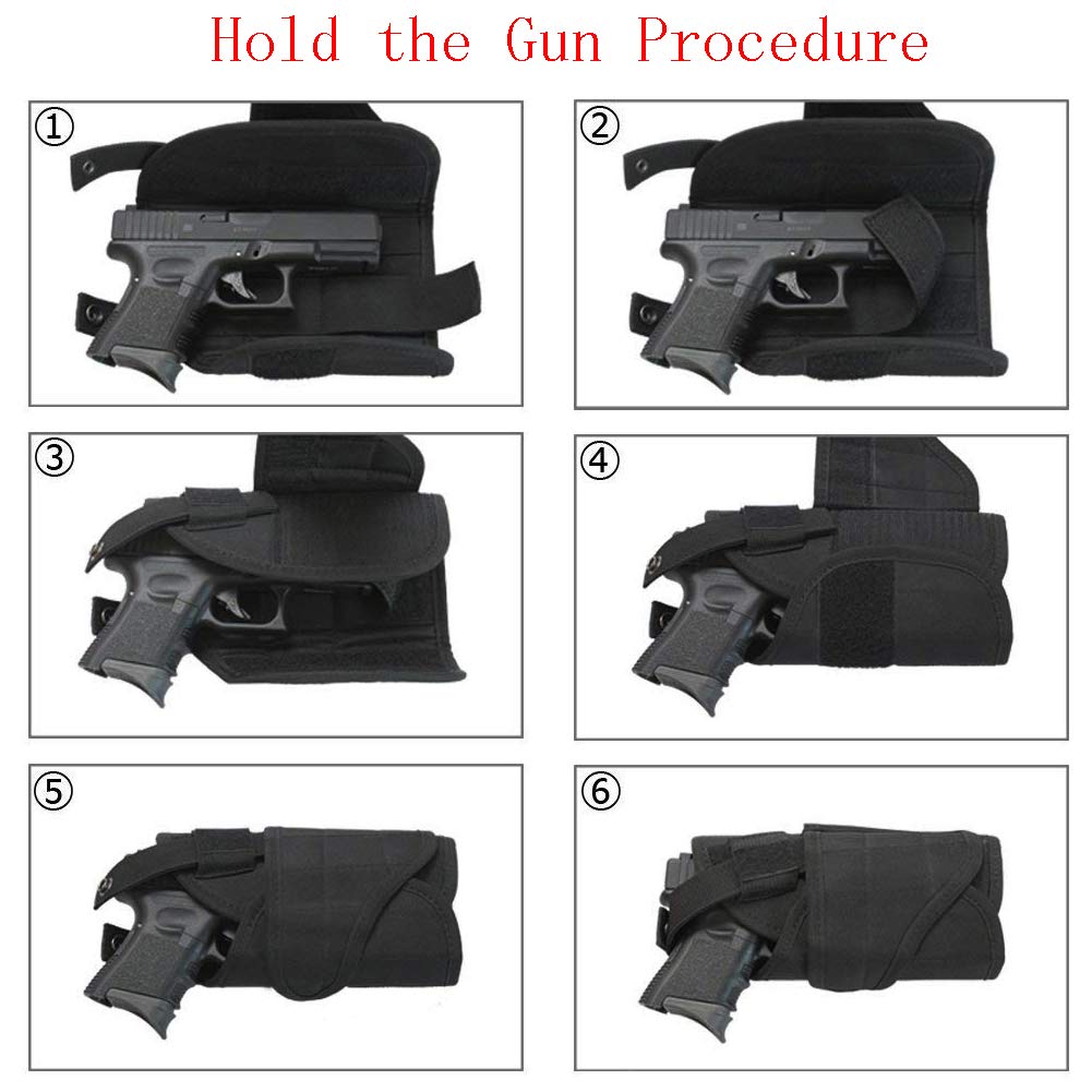  ThreePigeons™ Tactical Drop Leg Thigh Holster 