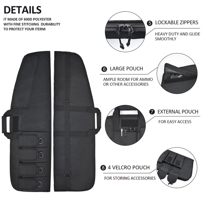 Tactical Rifle Gun Case