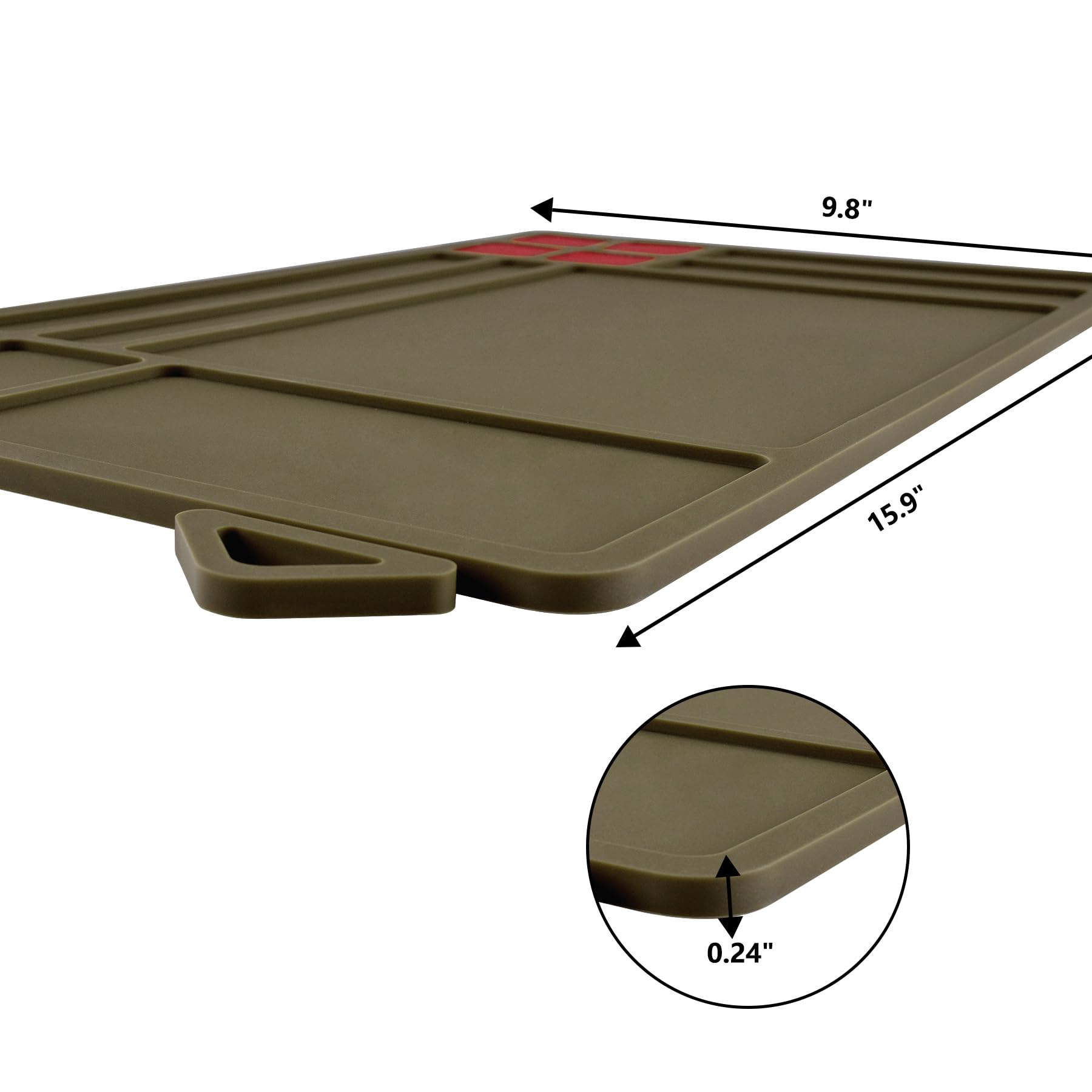 ThreePigeons™ Pistol Gun Maintenance Mat