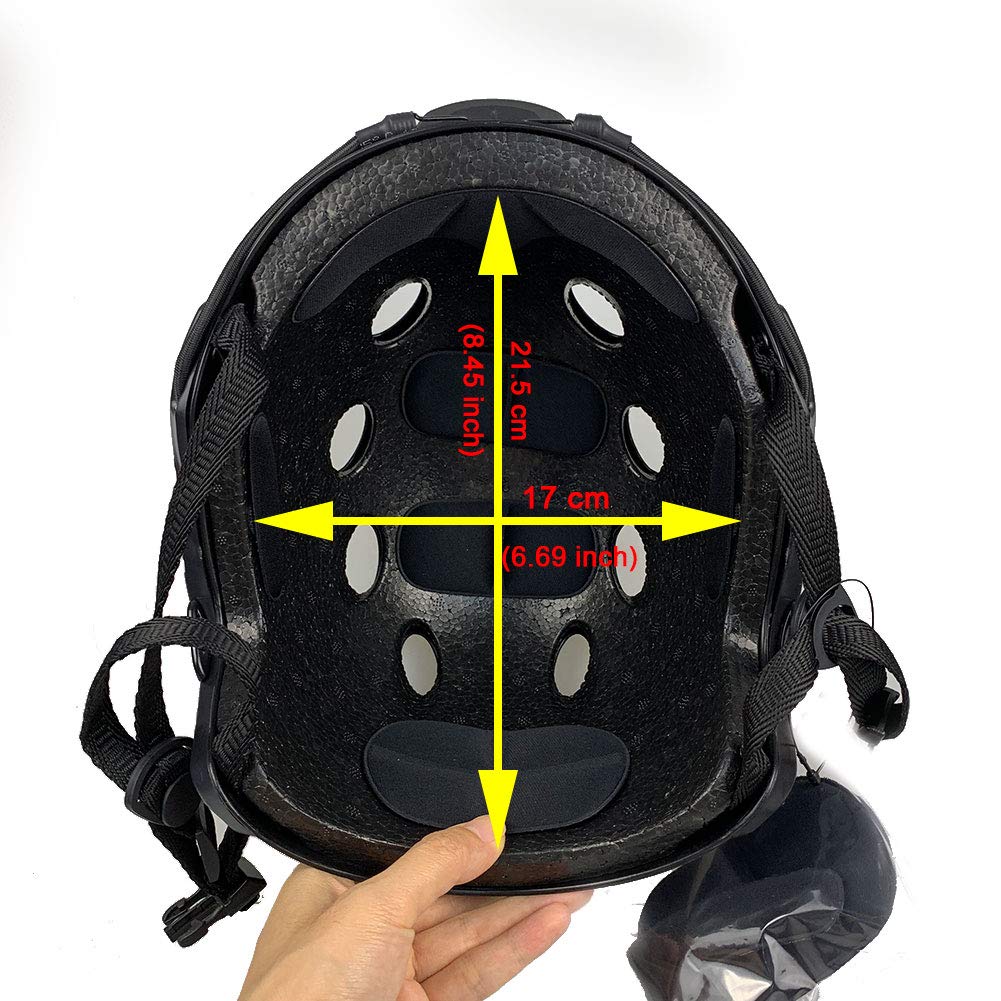 ThreePigeons™ PJ Type Tactical Paintball Airsoft Fast Helmet