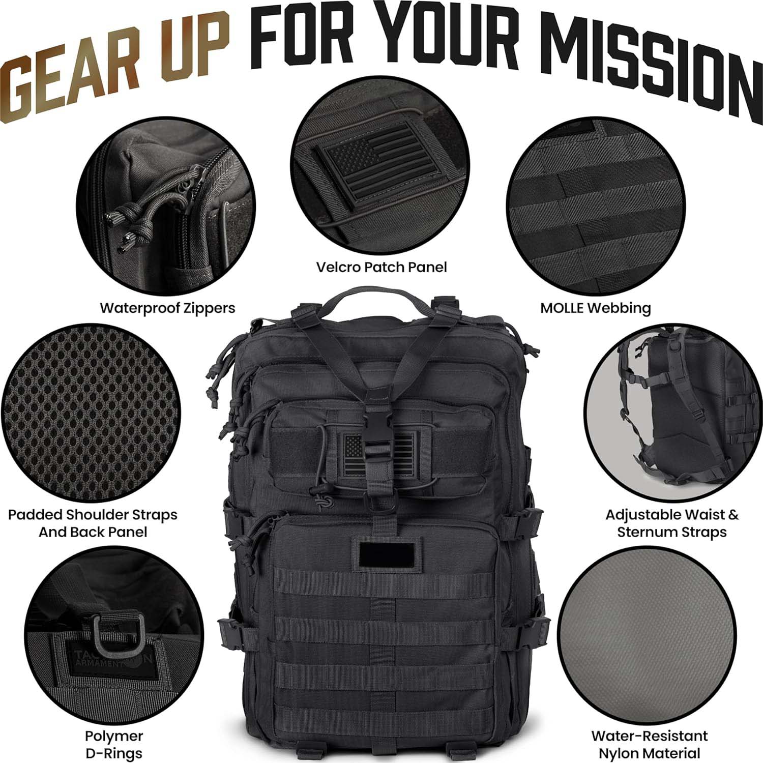 Tactical Backpack for Outdoor Adventures