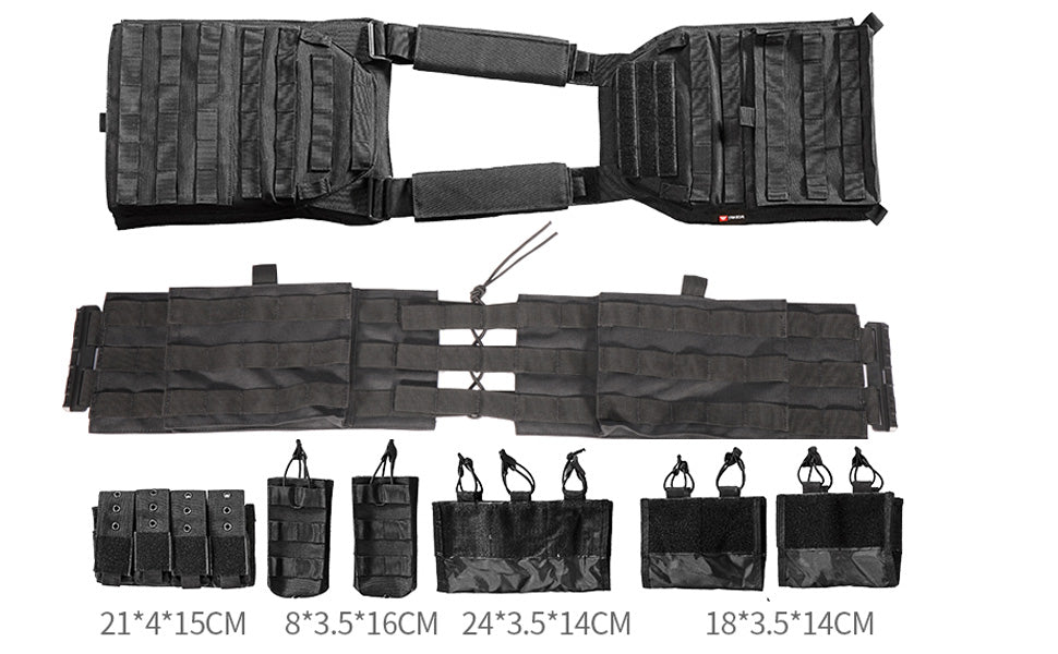ThreePigeons™ Custom Tactical Airsoft Vest for Men