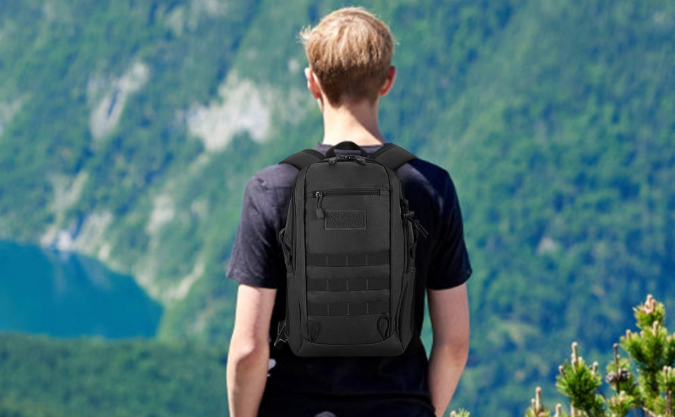 ThreePigeons™ Mini Daypack Military MOLLE Backpack