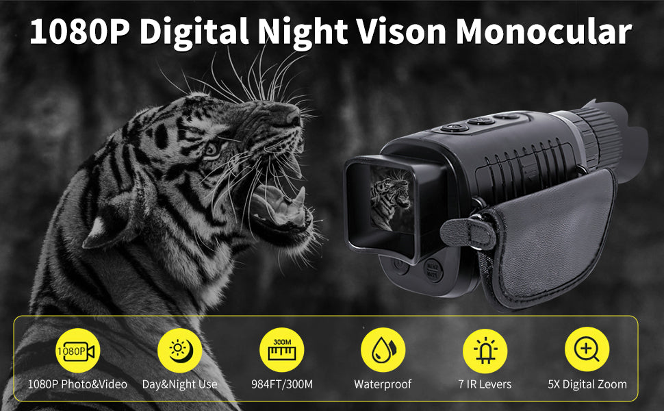 ThreePigeons™ Night Vision Goggles Next-Generation Thermal Imaging for Total Darkness