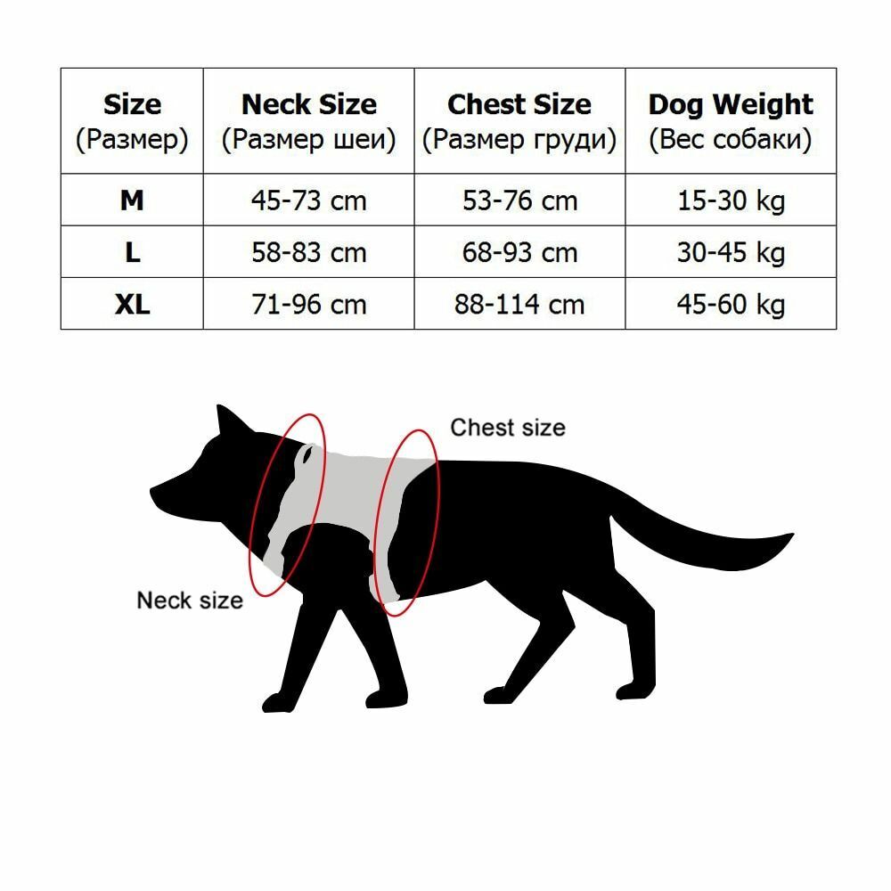ThreePigeons™ Military Tactical Dog Harness Pet Training Vest Dog Harness