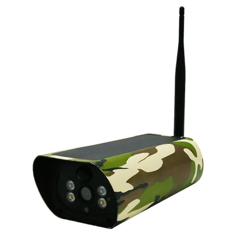 ThreePigeons™ HD 4G LTE Camouflage Solar Security Outdoor Camera